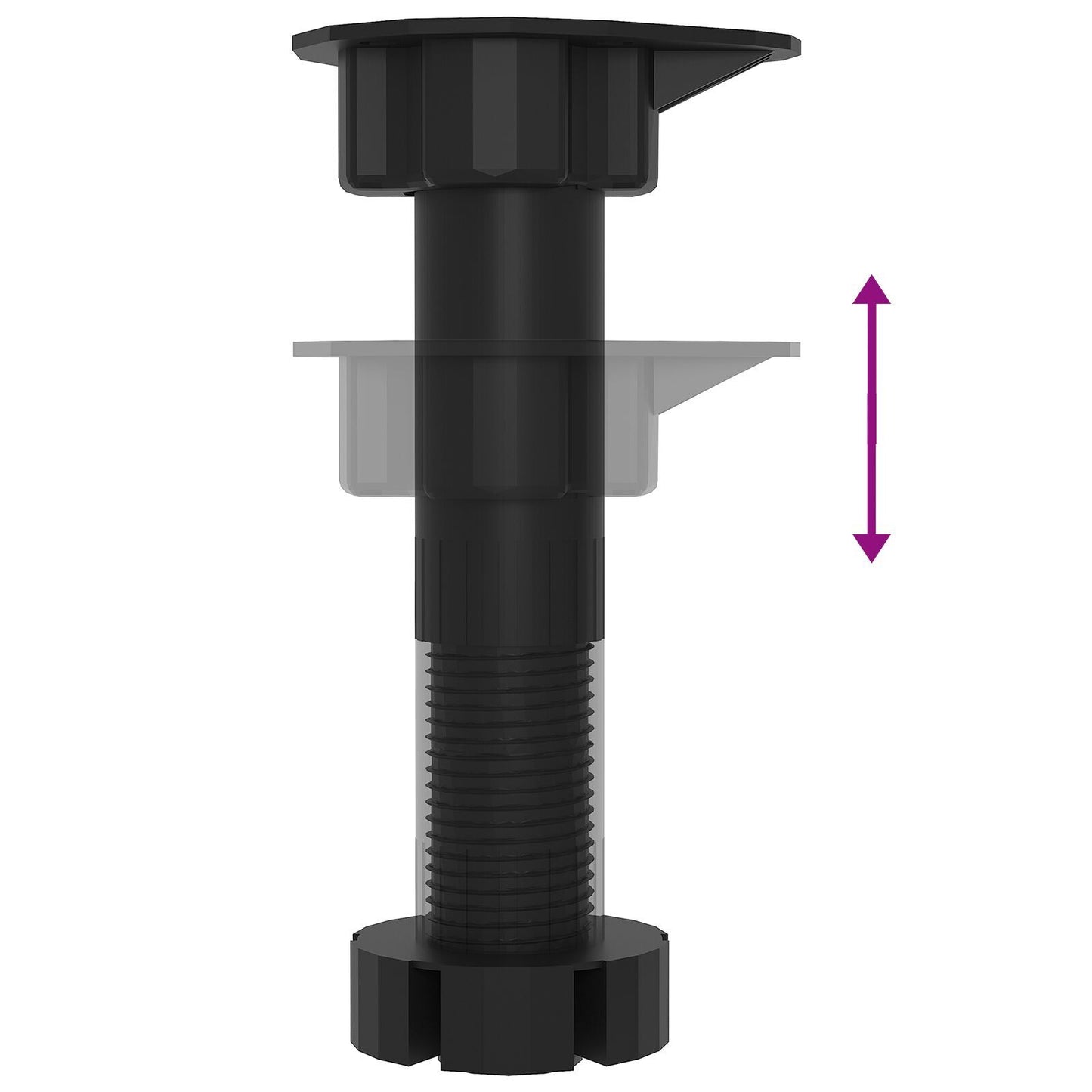 Fridge Cabinet Black oak 60 x 57 x 207 cm Engineered wood