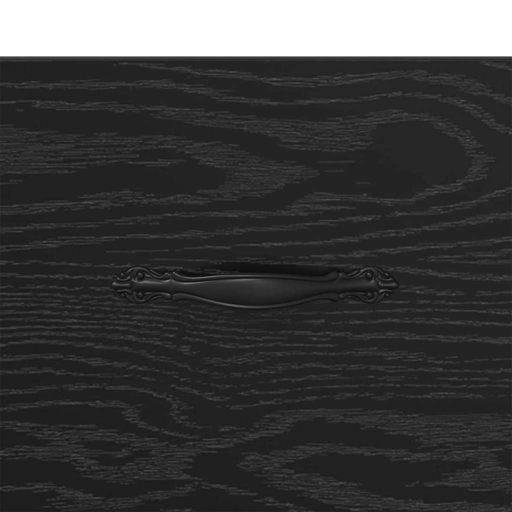 Bedside Cabinet 2 pcs Black oak 35 x 35 x 20 cm Engineered wood