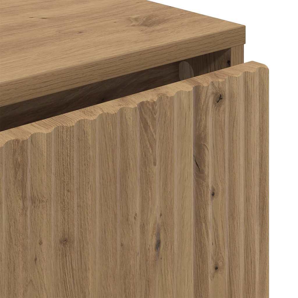 Sideboard Artisan oak 79.5 x 33 x 82 cm Engineered wood