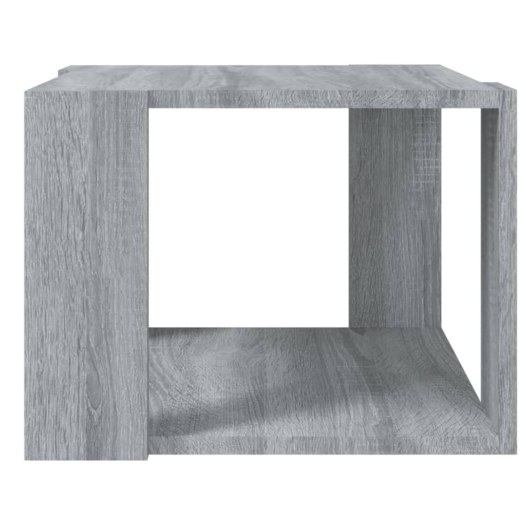 Coffee Table Grey Sonoma 40x40x30 cm Engineered Wood