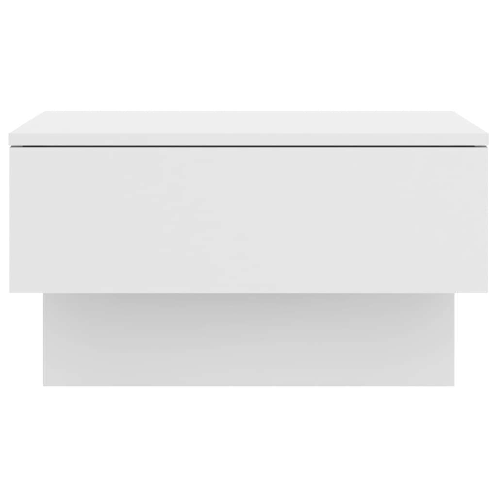 Wall-mounted Bedside Cabinet White