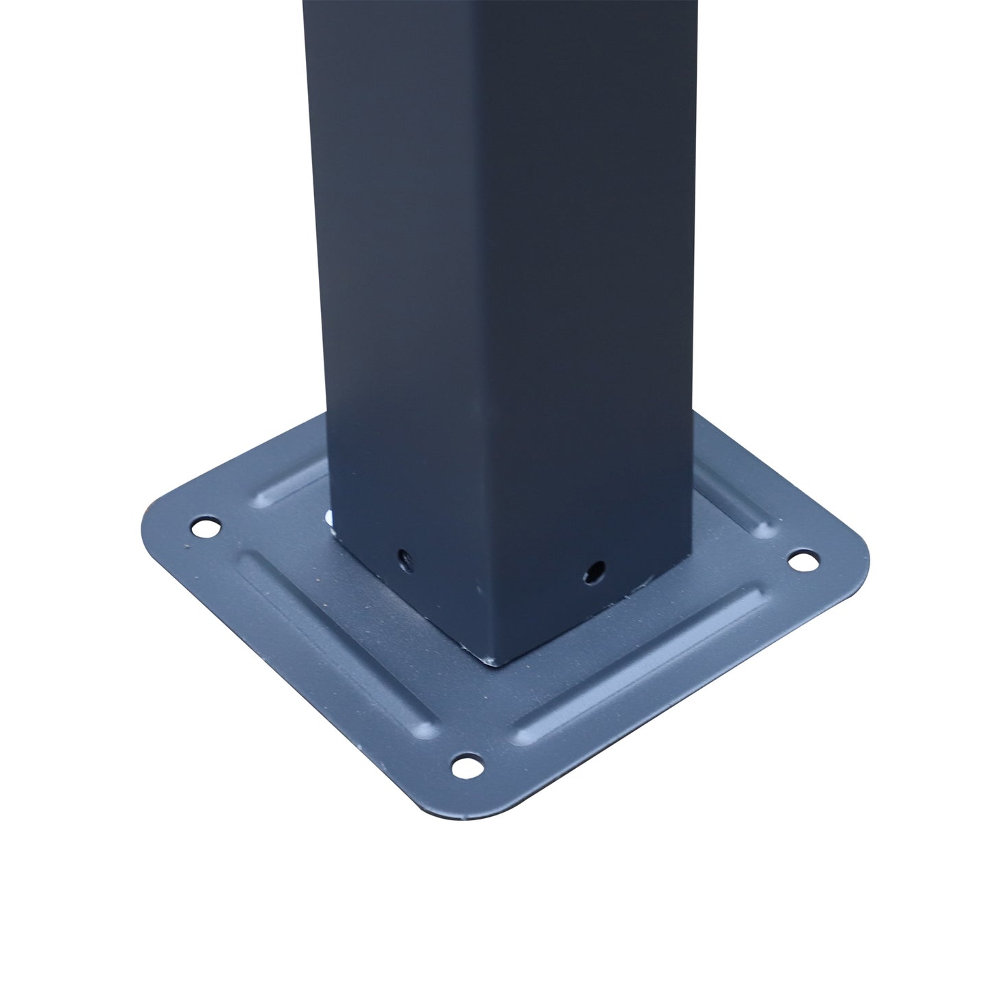 3x3 m Metal Pergola, 300Lx300Wx230H cm-Black