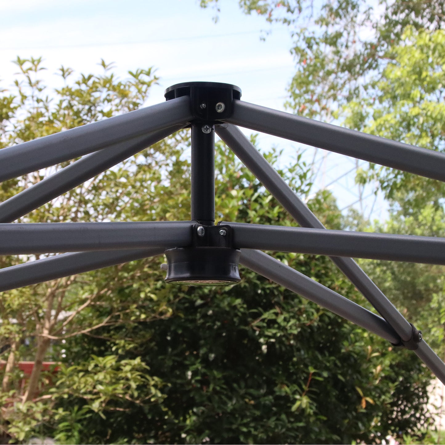 3x3M Pop Up Gazebo, Carry Bag 4 Leg Weight Bags White