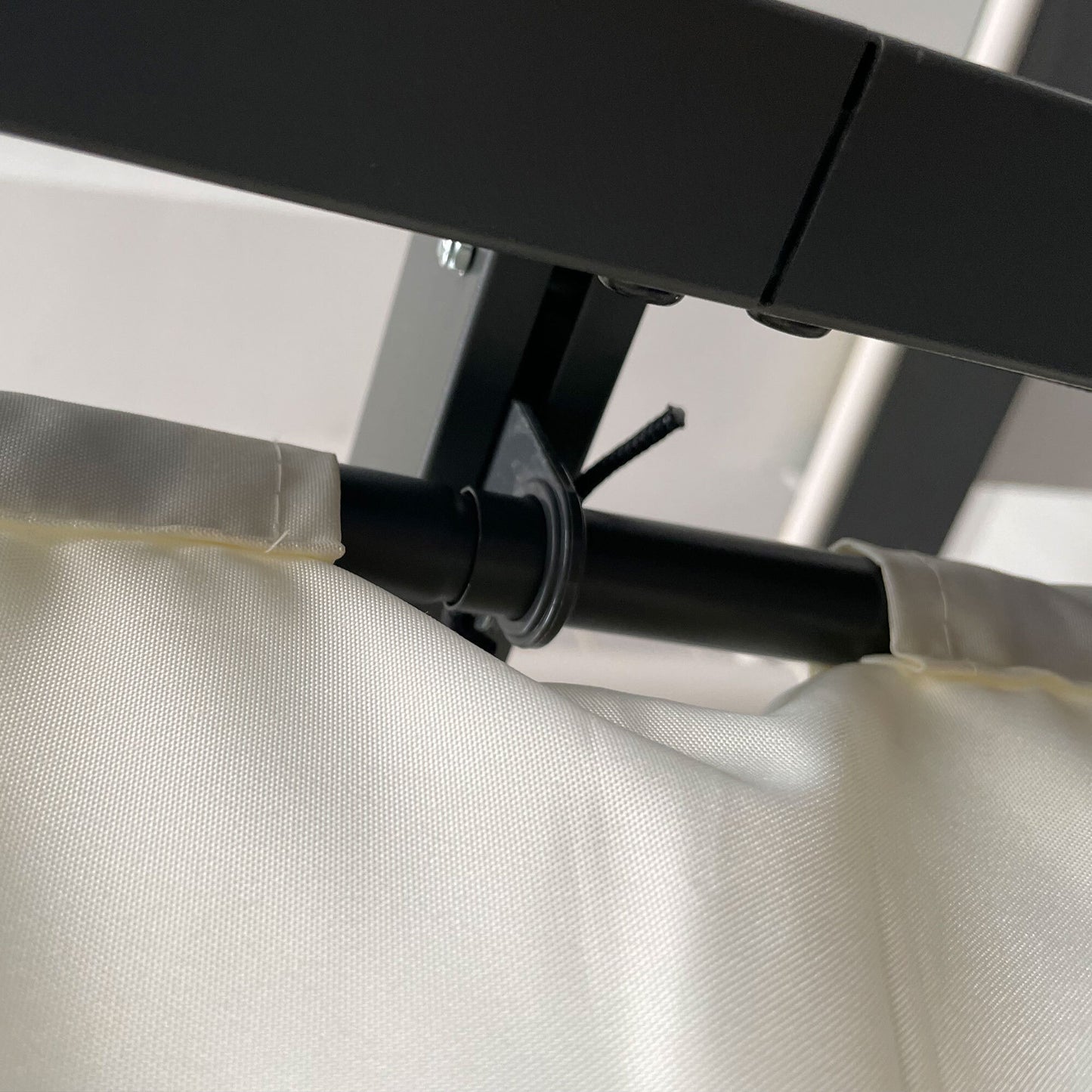 4 x 3m Aluminum Pergola Gazebo Retractable Roof CanopyCream White