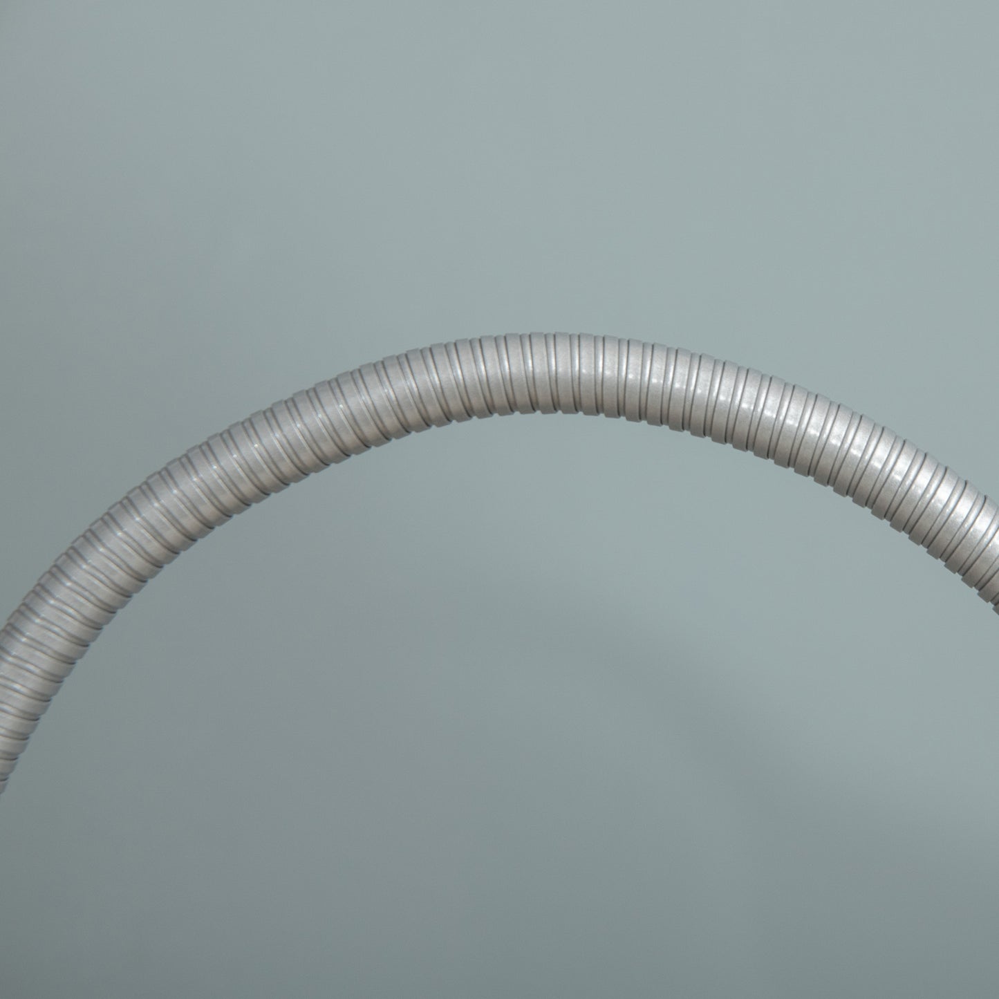 Steel Duo-Head Floor Lamp Silver