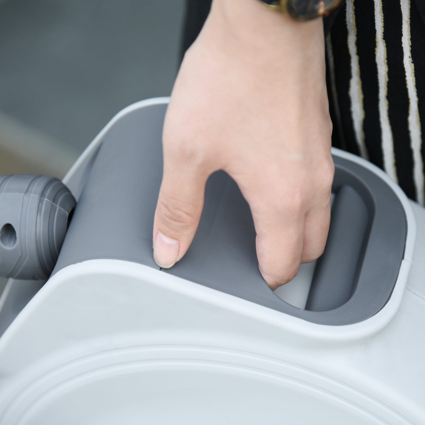 Retractable Air Hose Reel 10m+90cm Hose Diameter 3/8" 9.5mm Hose Connector 1/4"