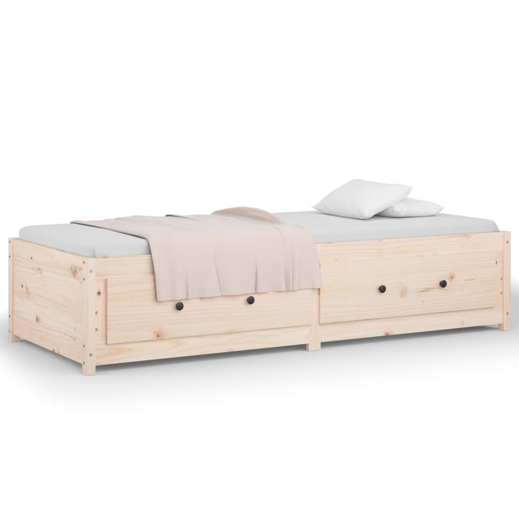 Day Bed 90x190 cm 3FT Single Solid Wood Pine