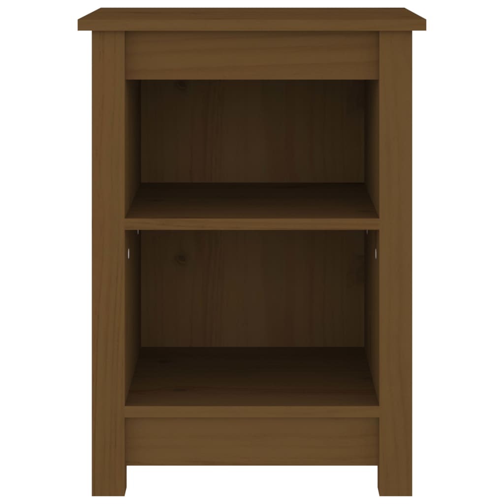 Bedside Cabinets 2 pcs Honey Brown 40x35x55 cm Solid Wood Pine