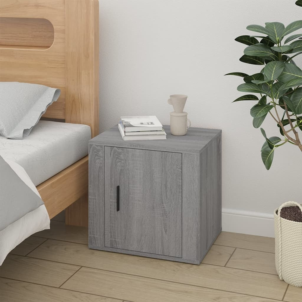 Bedside Cabinets 2 pcs Grey Sonoma 50x39x47 cm