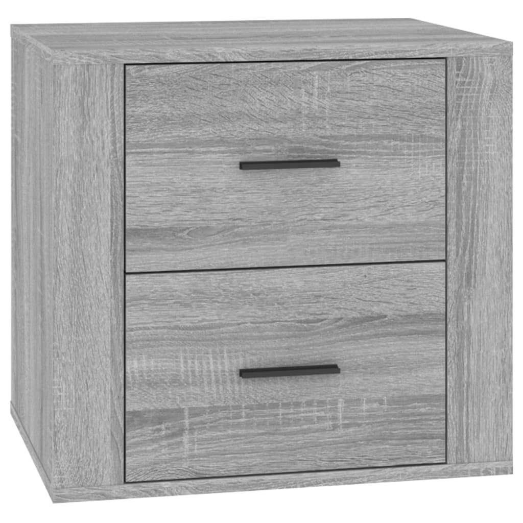 Bedside Cabinet Grey Sonoma 50x39x47 cm