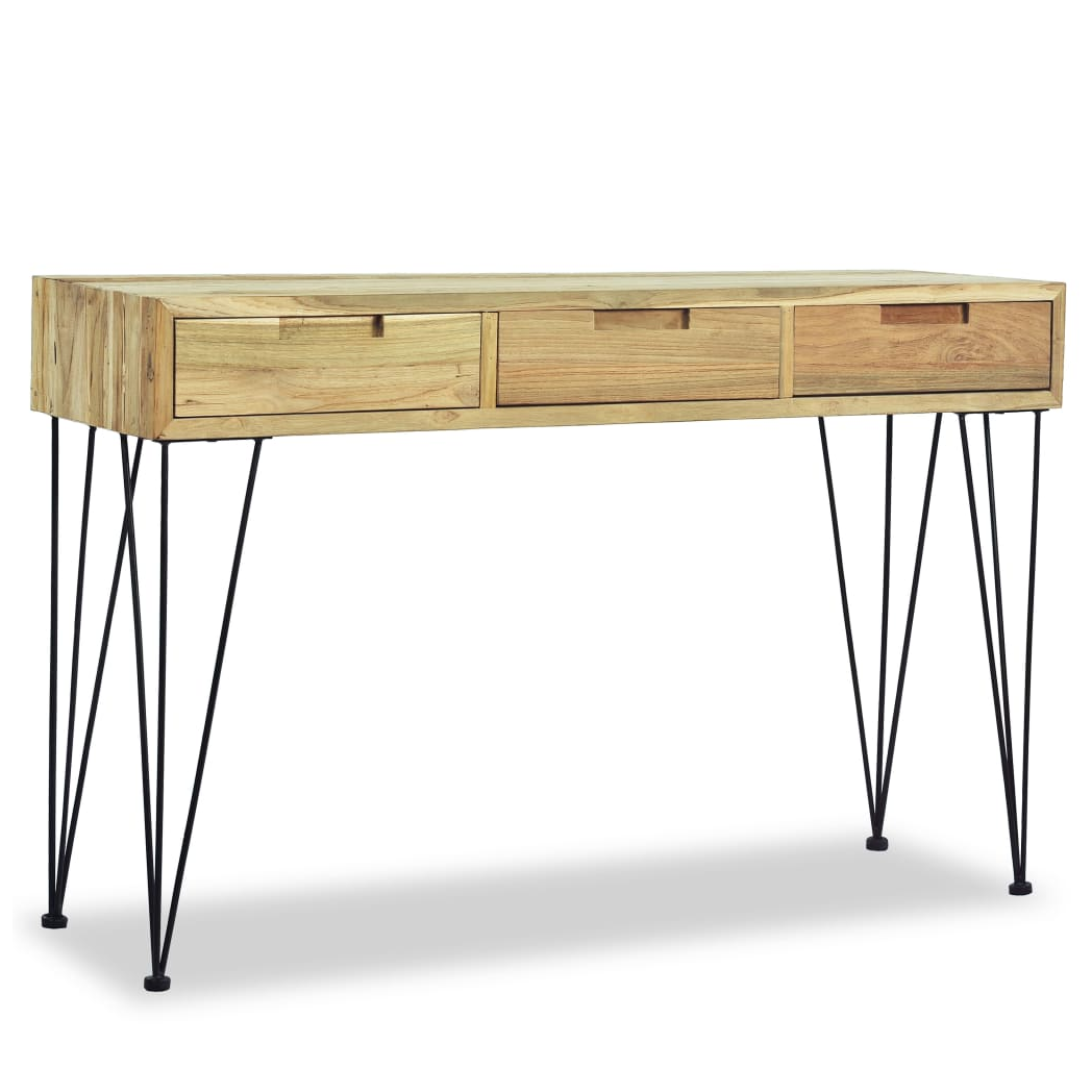 Console Table 120x35x76 cm Solid Teak