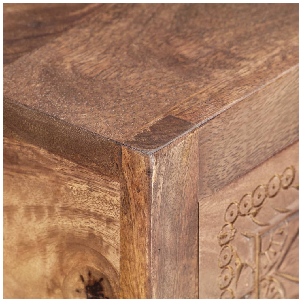 Console Table 90x30x75 cm Solid Mango Wood