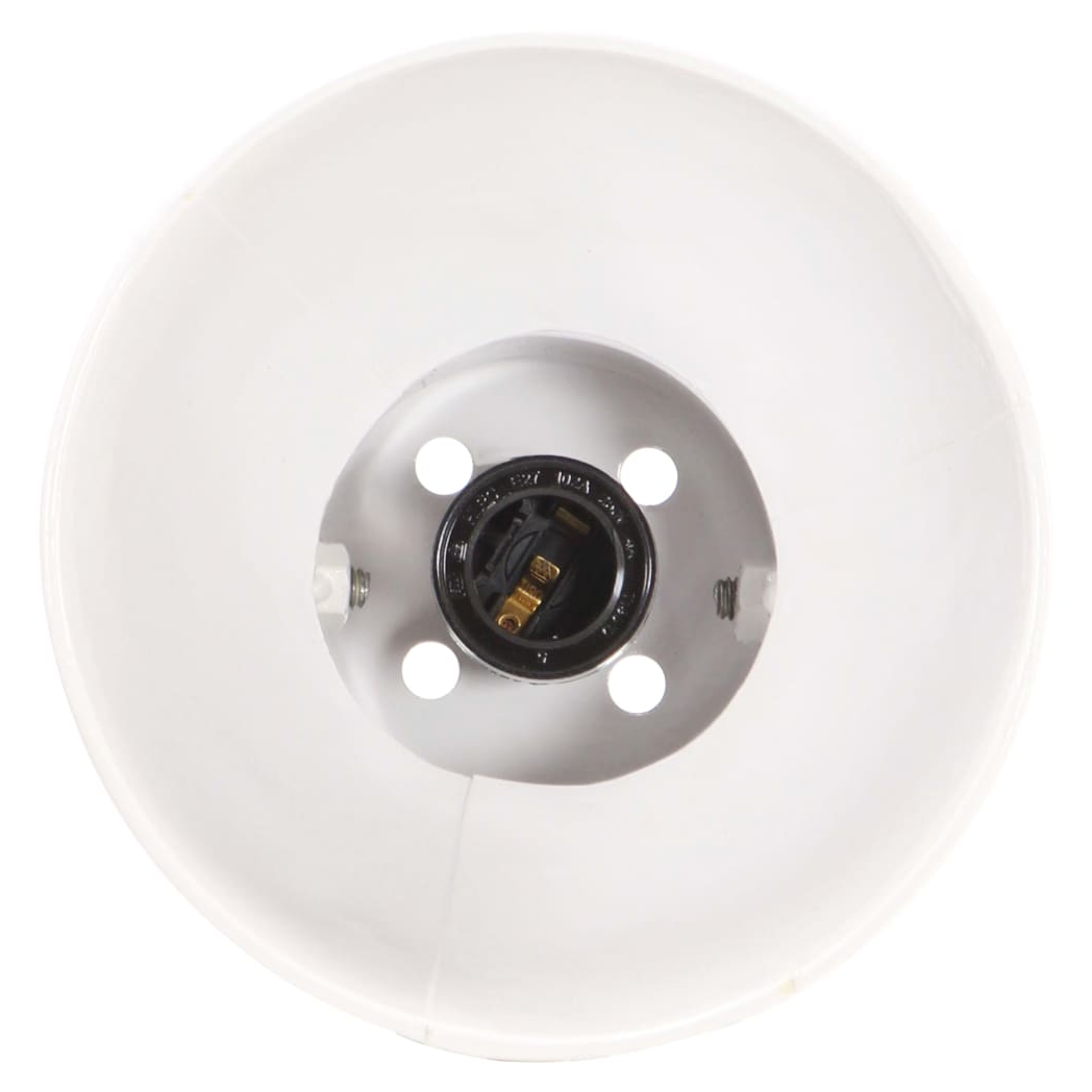Industrial Wall Lamp White 45x25 cm E27