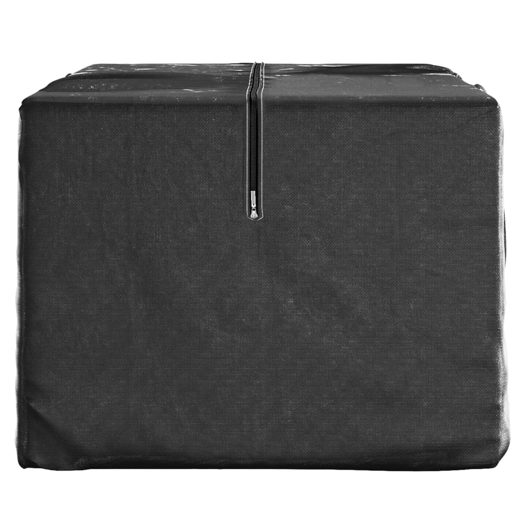 Christmas Tree Storage Bags 2 pcs Black Polyethylene