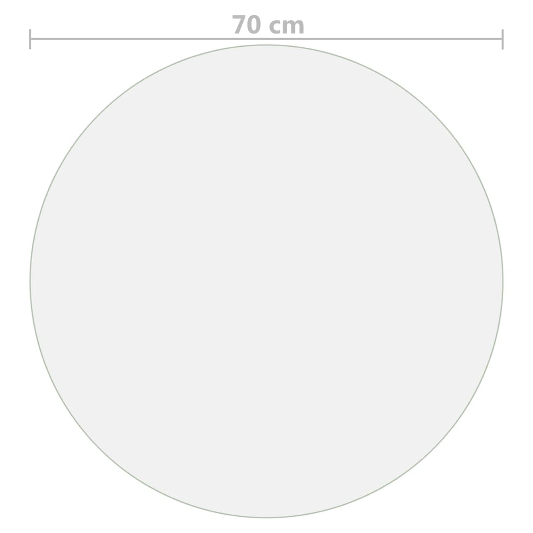 Table Protector Matt 70 cm 2 mm PVC