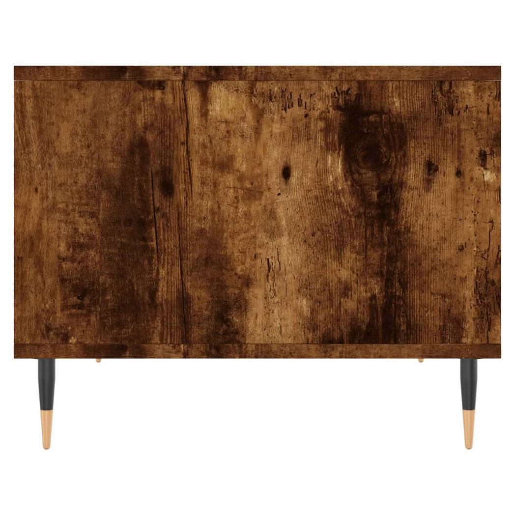 Coffee Table Brown Oak 60x50x40 cm Engineered Wood