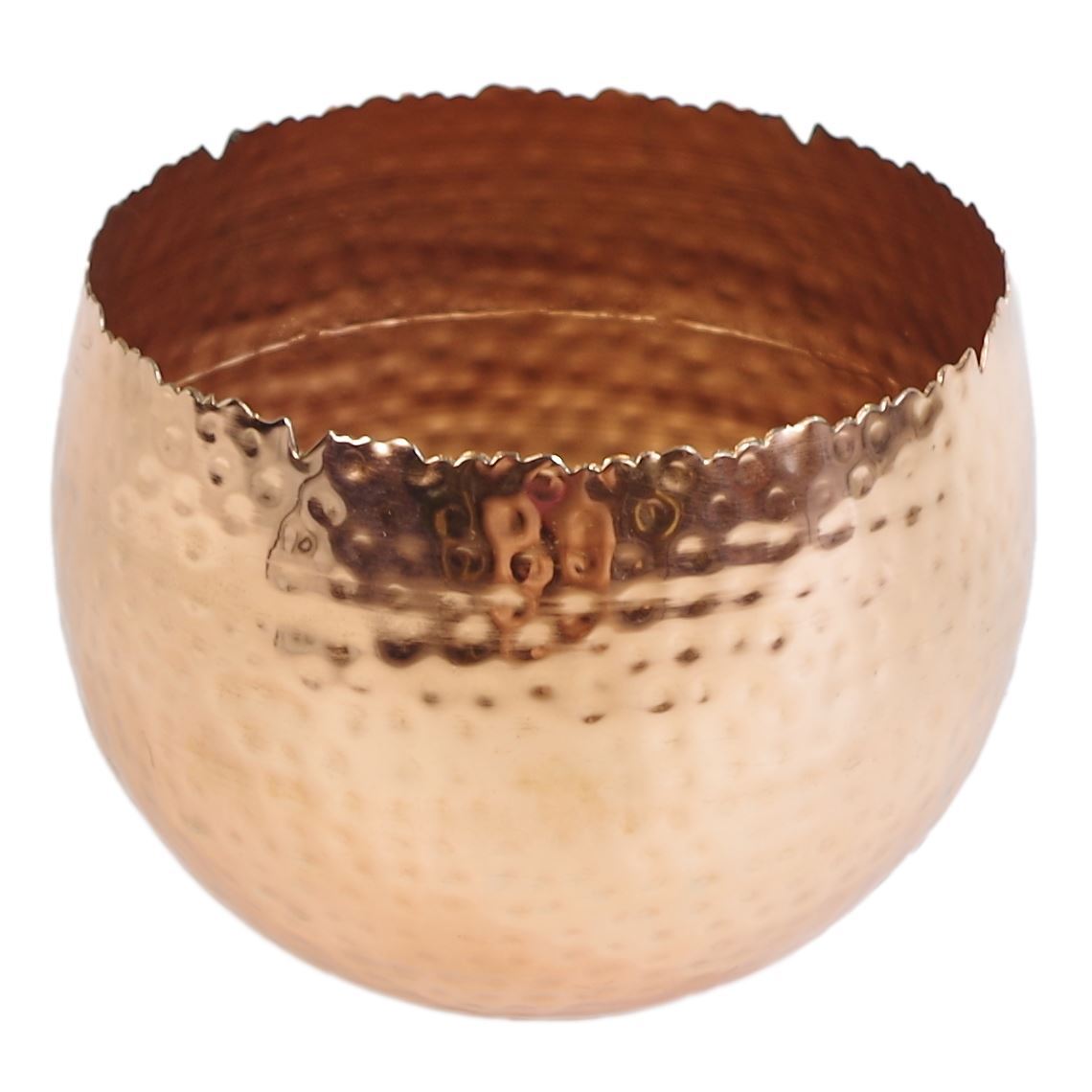 110cm Artificial Evergreen Ficus Tree Copper Curve Planter