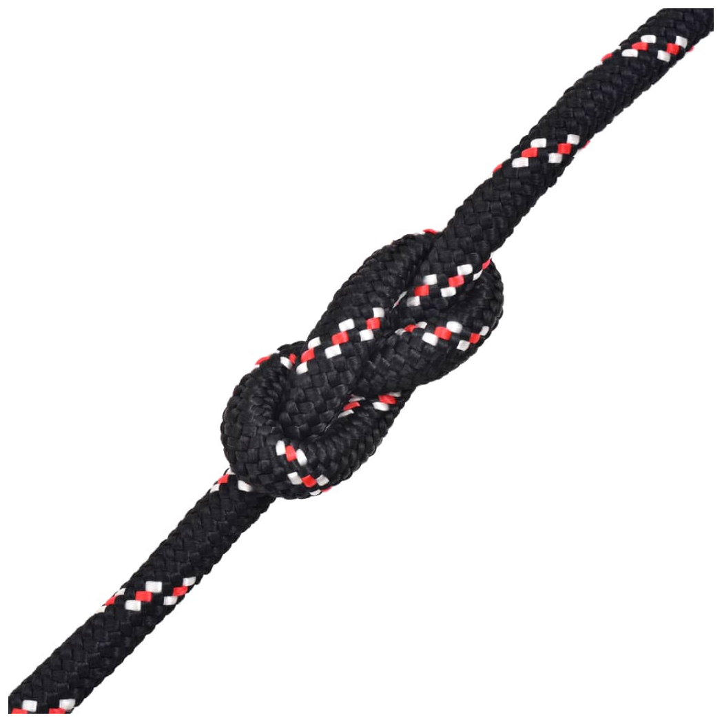Boat Yacht Marine Rope Polypropylene 6 mm 500 m Black