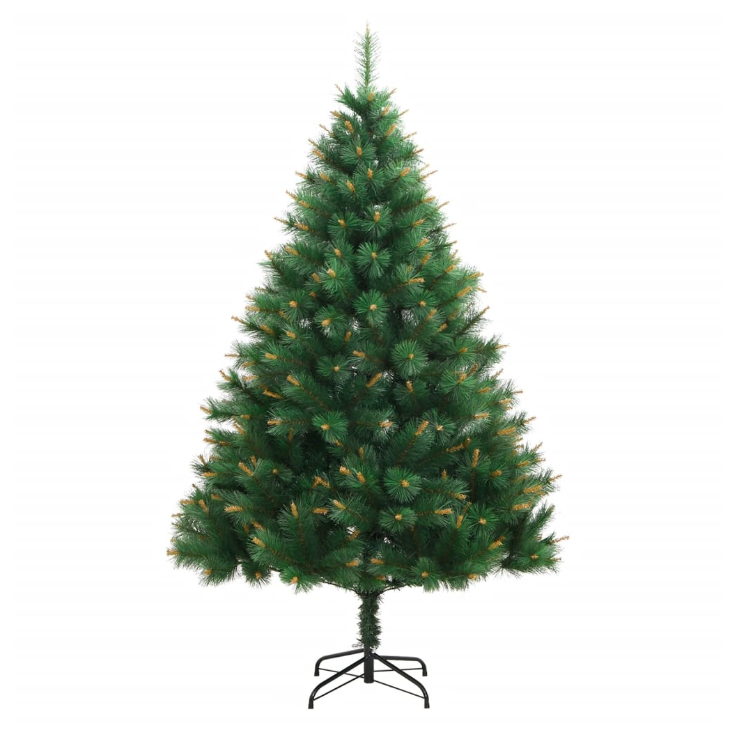 Artificial Hinged Christmas Tree with Stand 180 cm