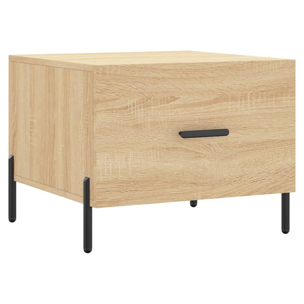 Coffee Tables 2 pcs Sonoma Oak 50x50x40 cm Engineered Wood