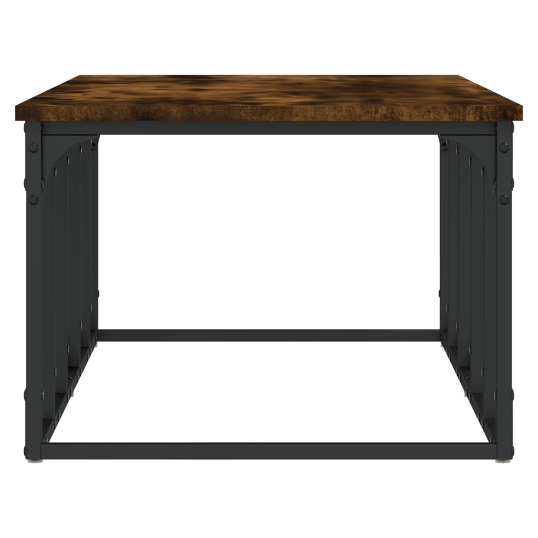 Coffee Table Smoked Oak 100x50x35.5 cm Engineered Wood