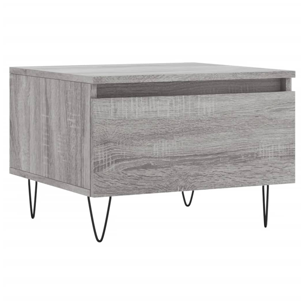 Coffee Tables 2 pcs Grey Sonoma 50x46x35 cm Engineered Wood