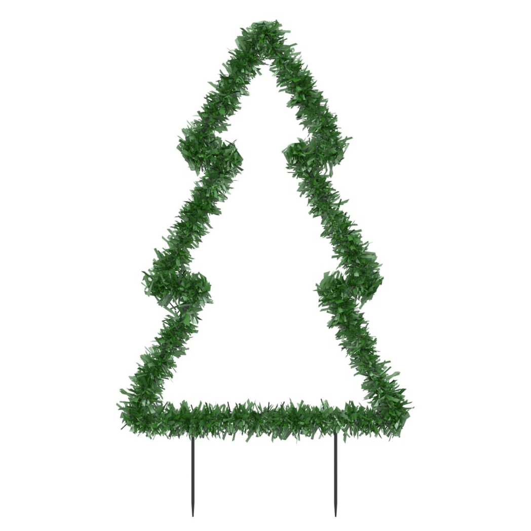 Christmas Light Decoration with Spikes Tree 80 LEDs 60 cm