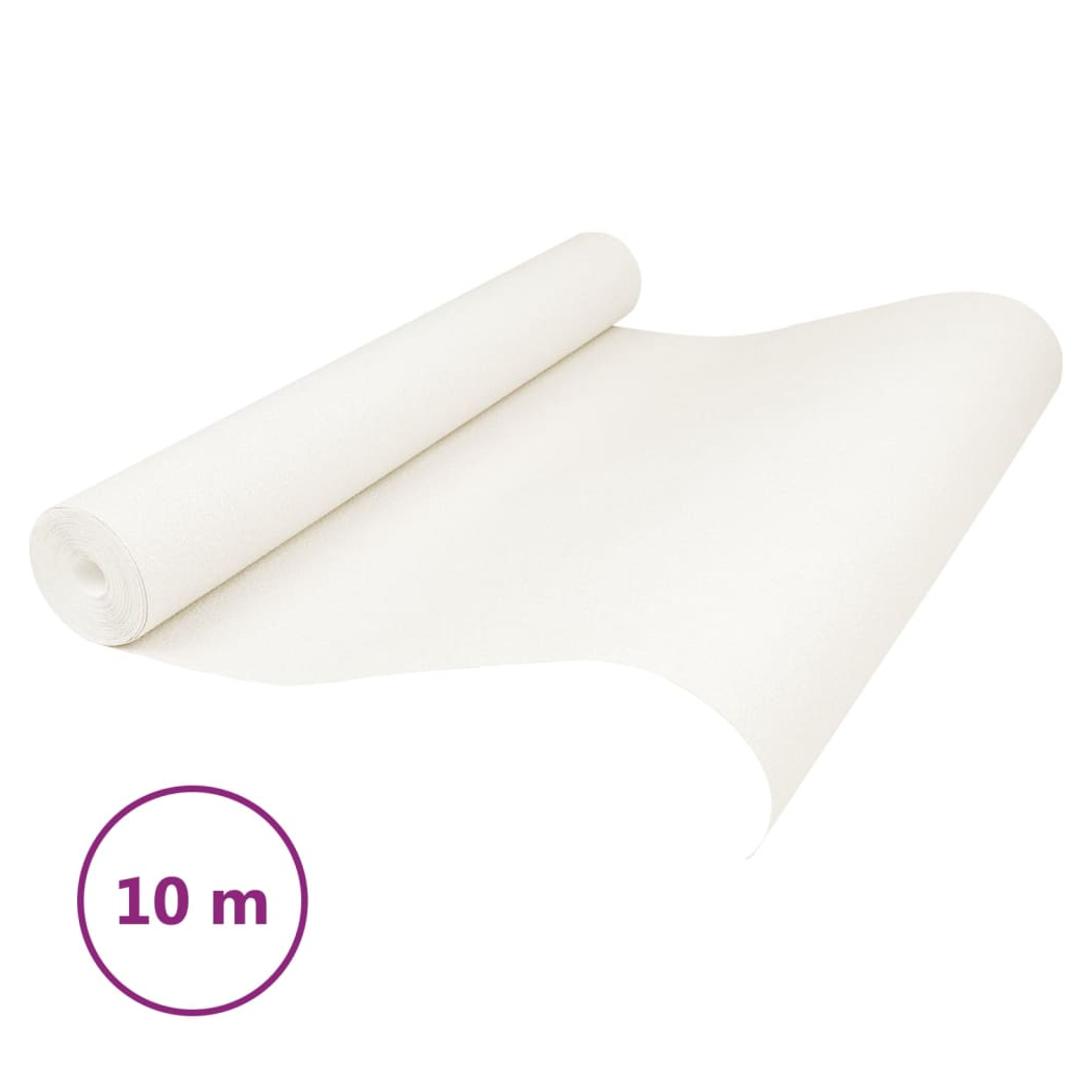 Wallpaper 3D Solid Colour Cream 10x0.53 m Non-woven