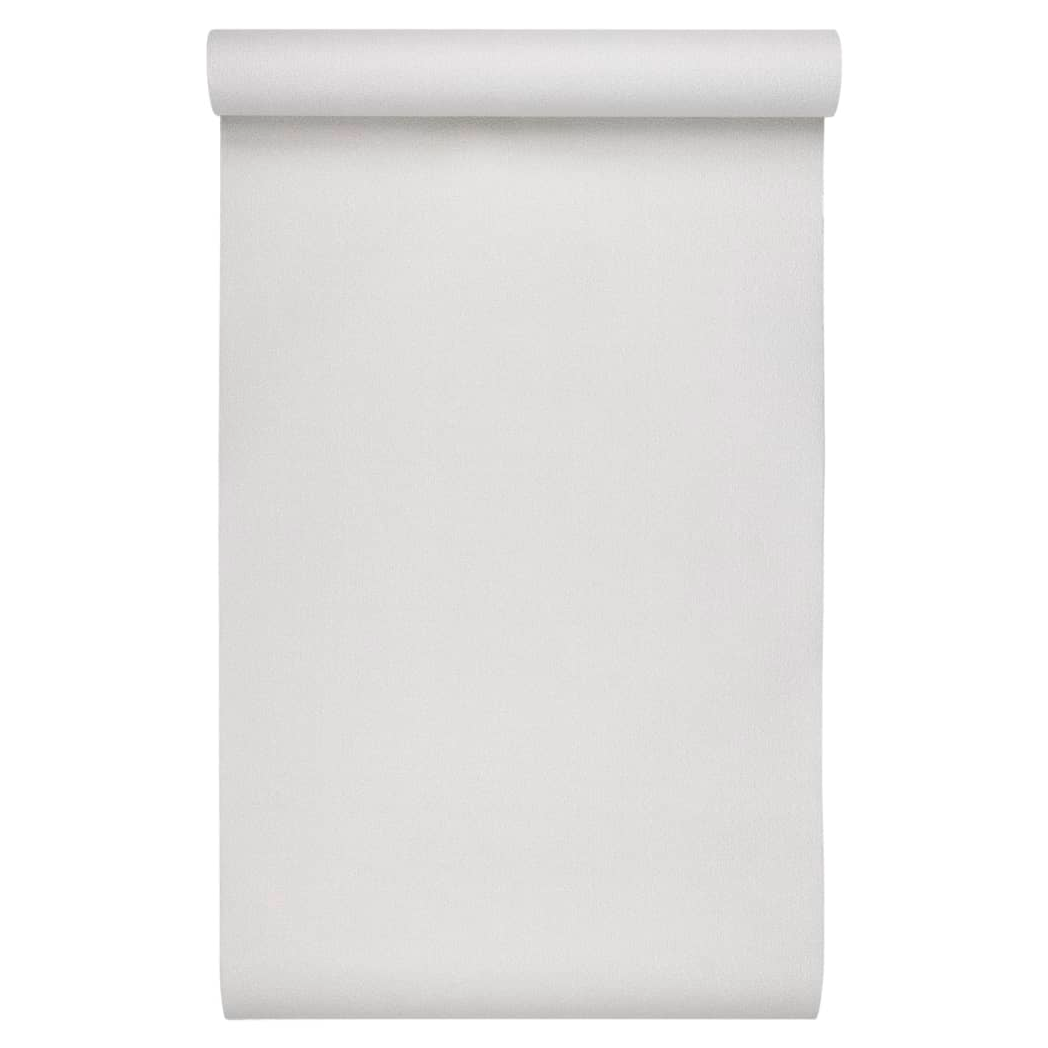 Wallpaper 3D Solid Colour White 10x0.53 m Non-woven