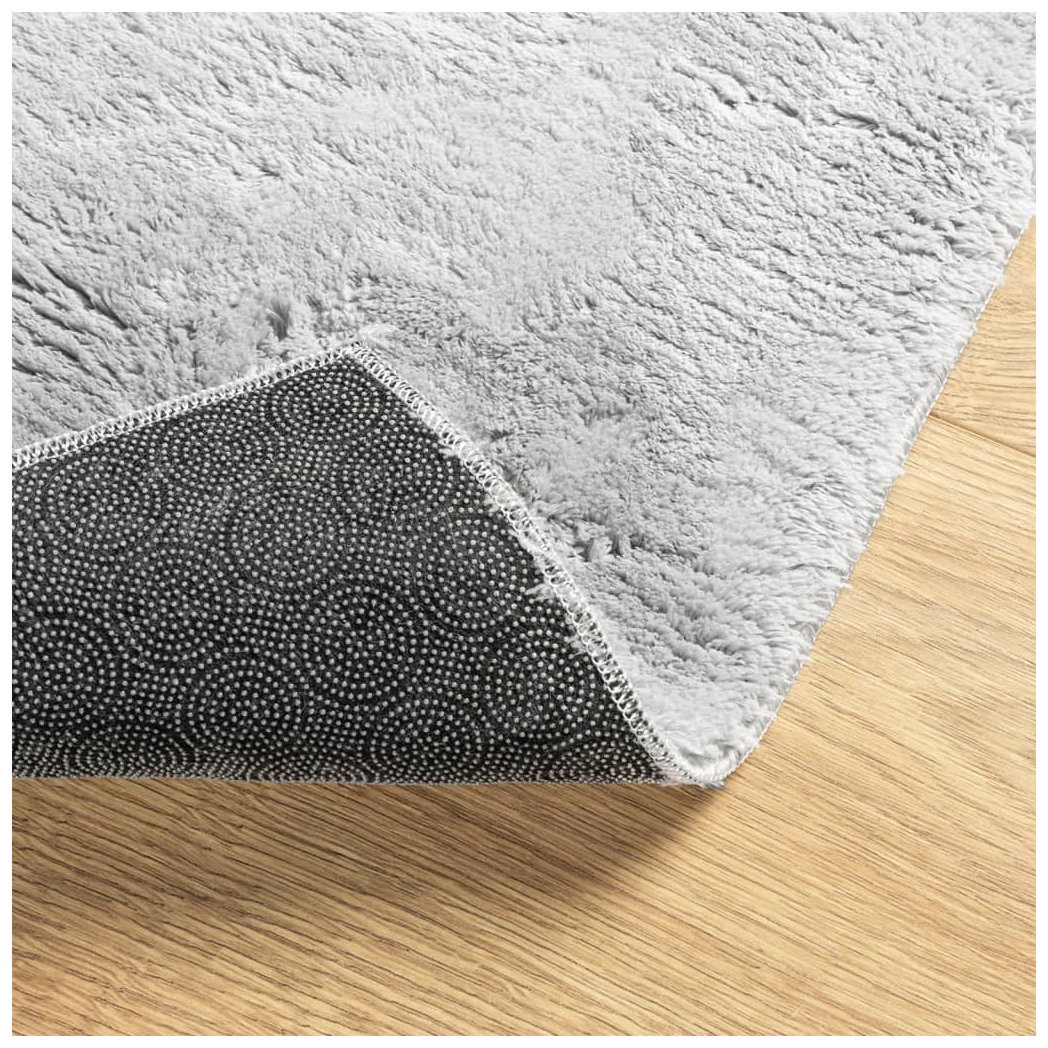 Rug HUARTE Short Pile Soft and Washable Grey 160x230 cm