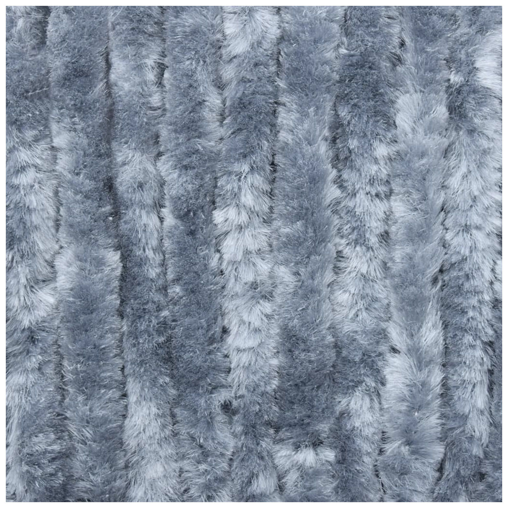 Fly Curtain Silver 100x200 cm Chenille
