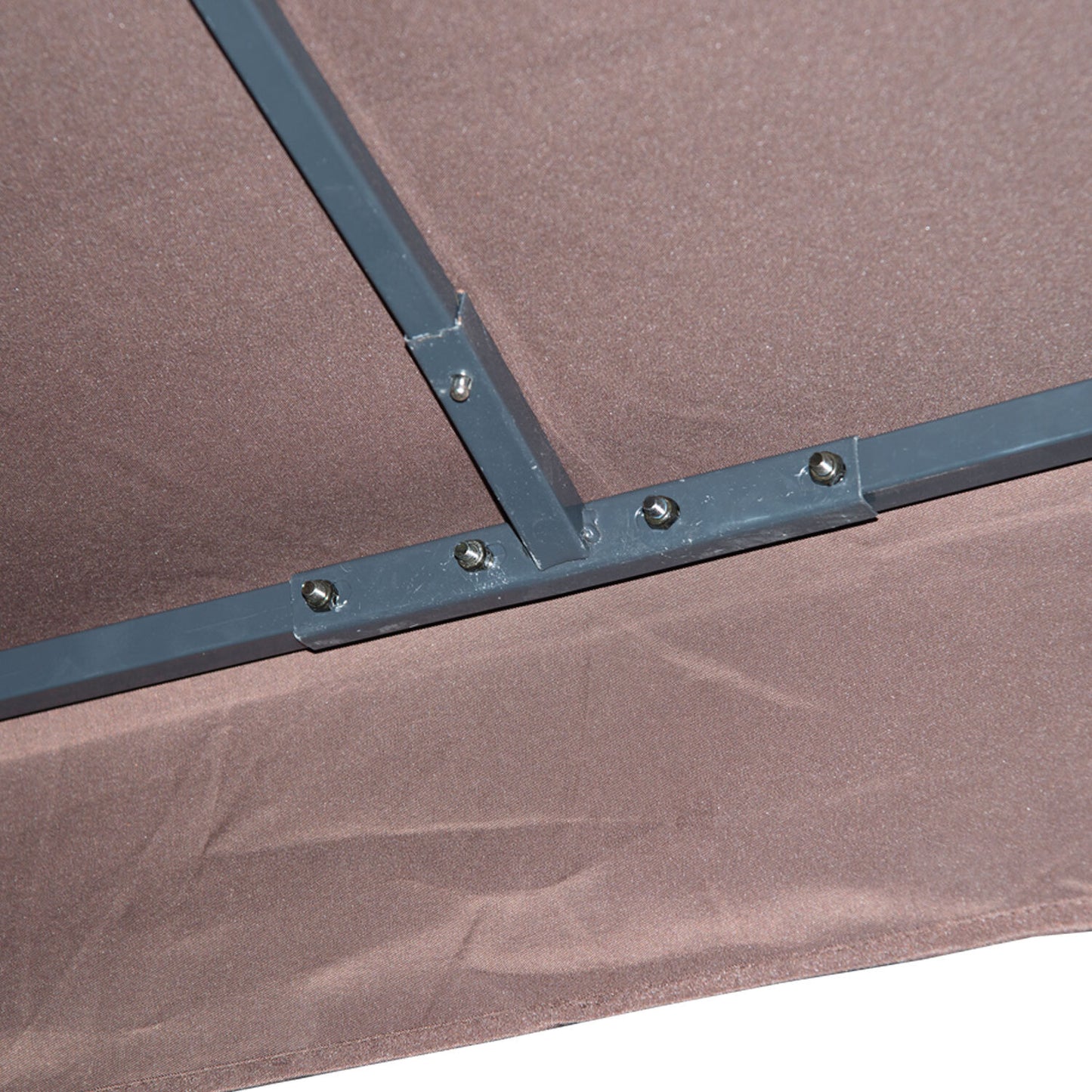 3x3m Gazebo Marquee Metal Party Tent Canopy Pavillion Steel Frame