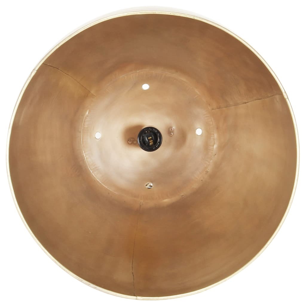 Industrial Hanging Lamp 25 W Brass Round 32 cm E27