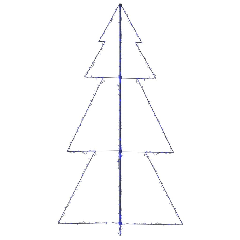 Christmas Cone Tree 300 LEDs Indoor and Outdoor 120x220 cm