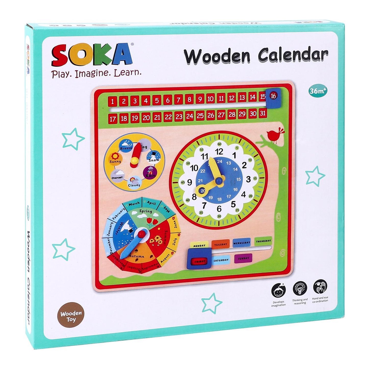 SOKA Wooden Calendar 0000467
