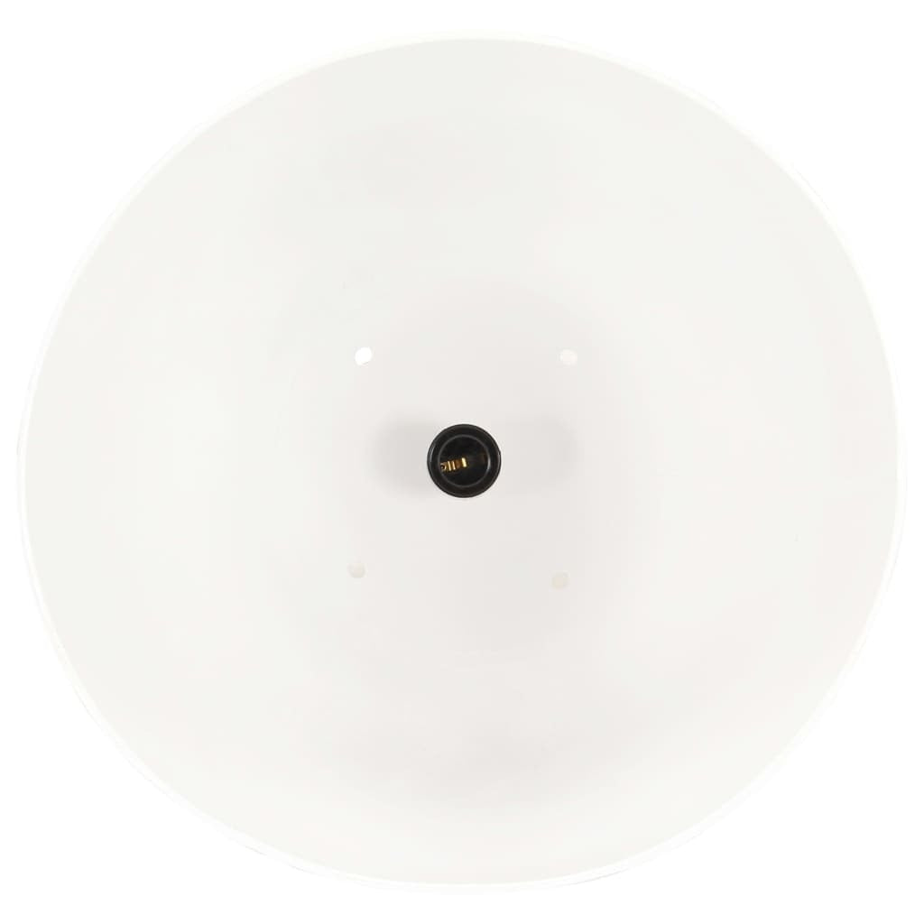 Industrial Hanging Lamp 25 W White Round 42 cm E27