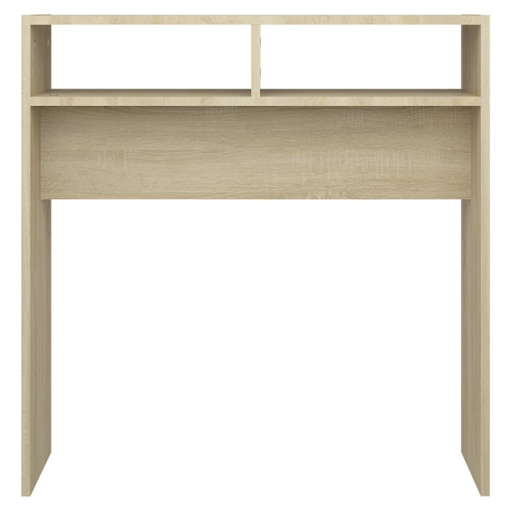 Console Table Sonoma Oak 78x30x80 cm Engineered Wood