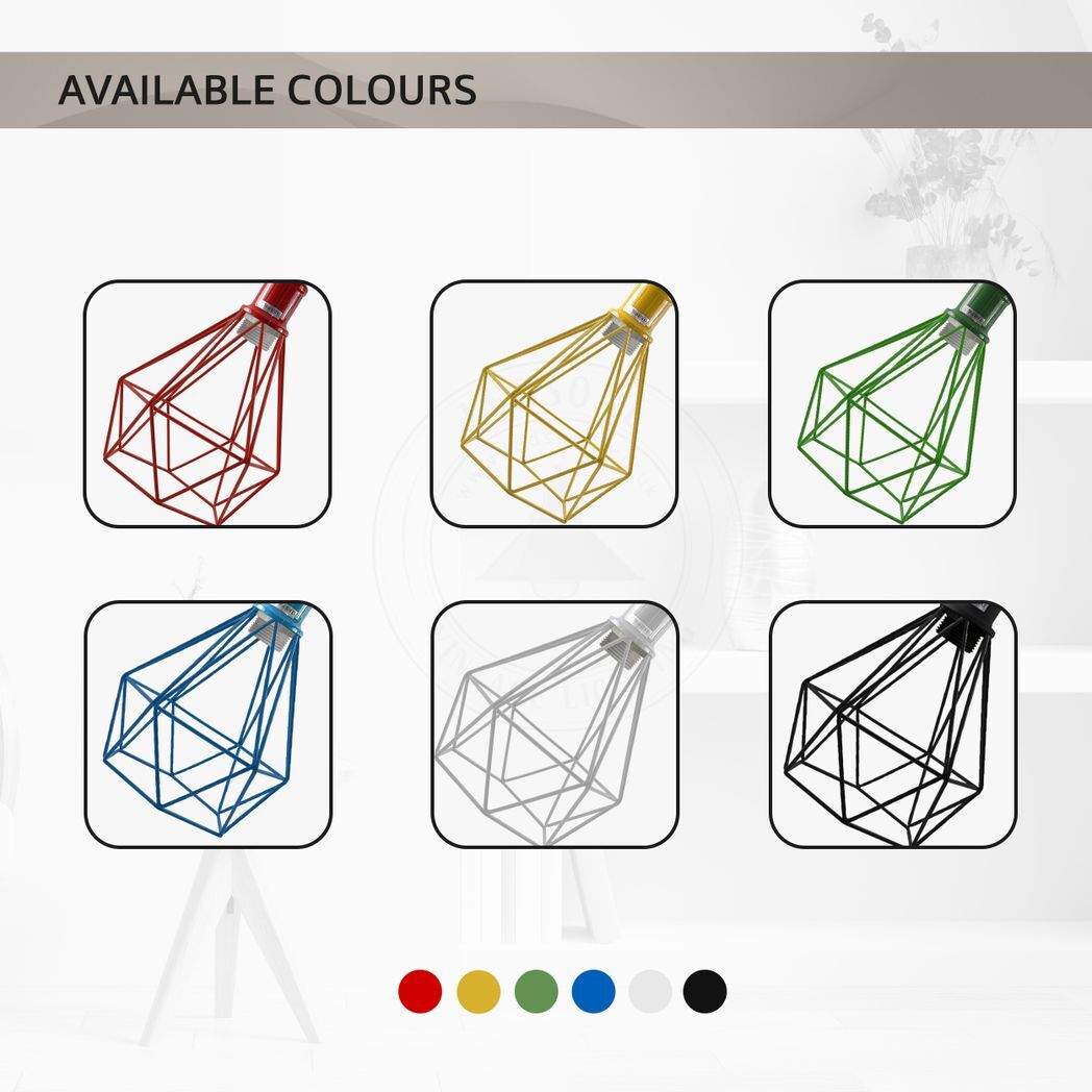 3 Head Red pendant Industrial Ceiling Light Fitting, Metal Vintage Lamp Shade