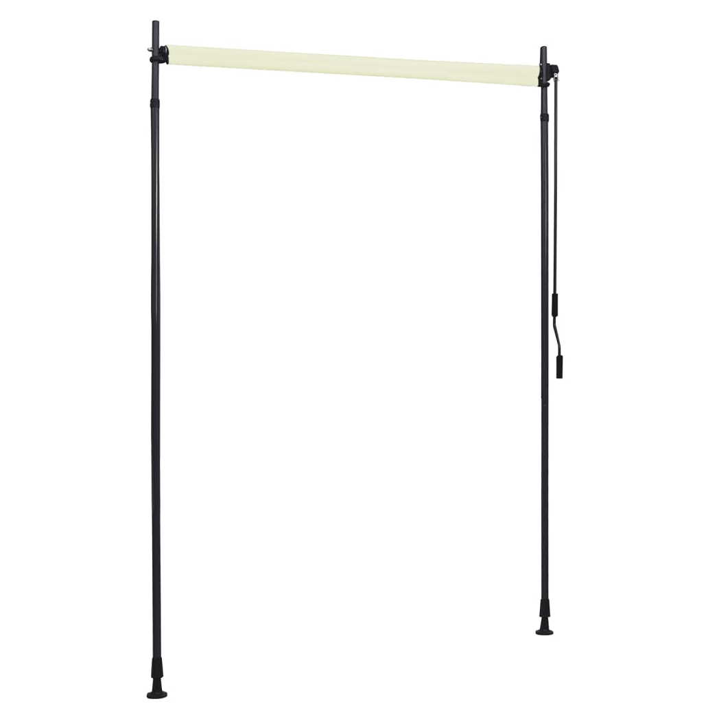 Outdoor Roller Blind 150x270 cm Cream