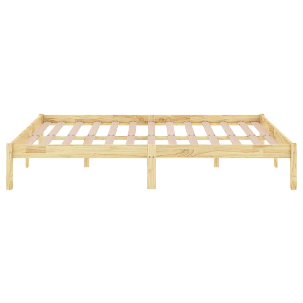 Bed Frame Solid Wood Pine 120x200 cm