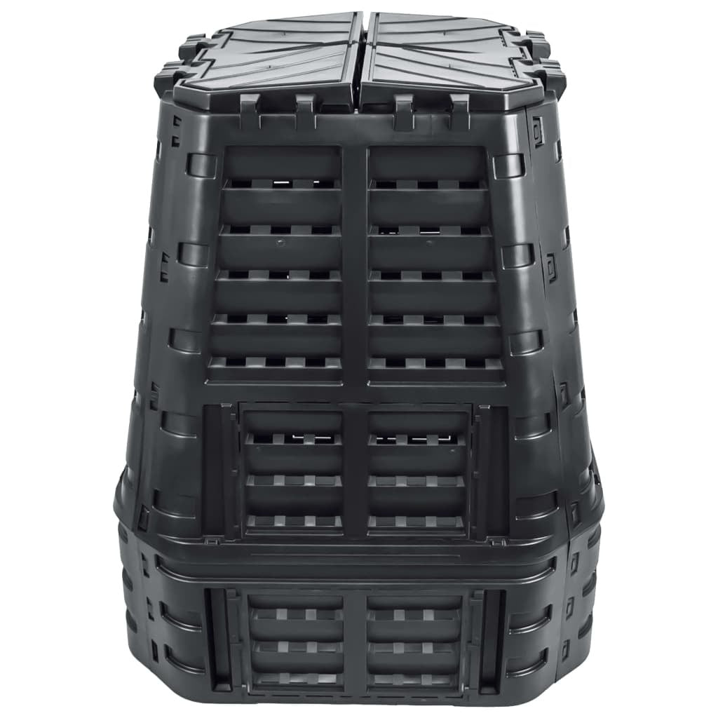 Garden Composter Black 93.3x93.3x113 cm 740 L