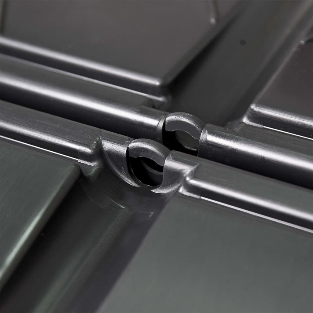 Garden Composter Black 93.3x93.3x113 cm 740 L