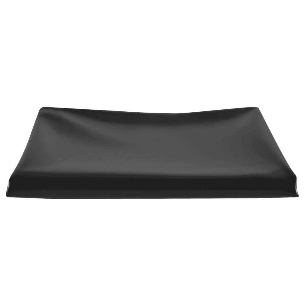 Pond Liner Black 3x8 m PVC 0.5 mm