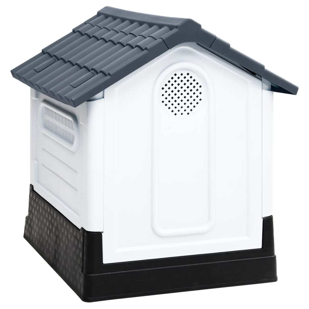 Dog House Grey 57x68x66 cm Polypropylene