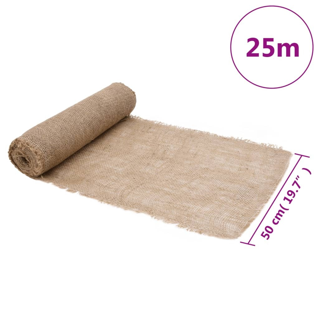 Jute Roll 0.5x25 m 100% Jute 200 gsm