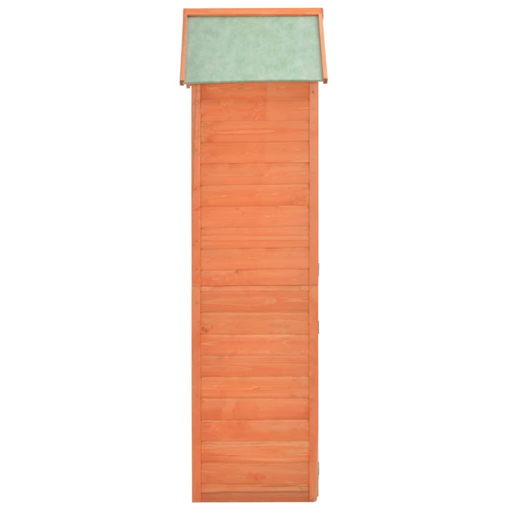Garden Storage Shed 71x60x213 cm Wood