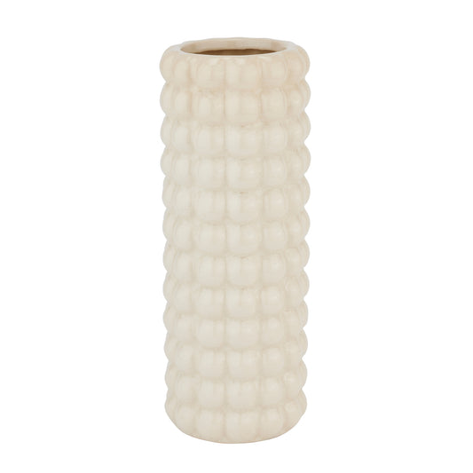 Seville Collection Cream Bubble Vase