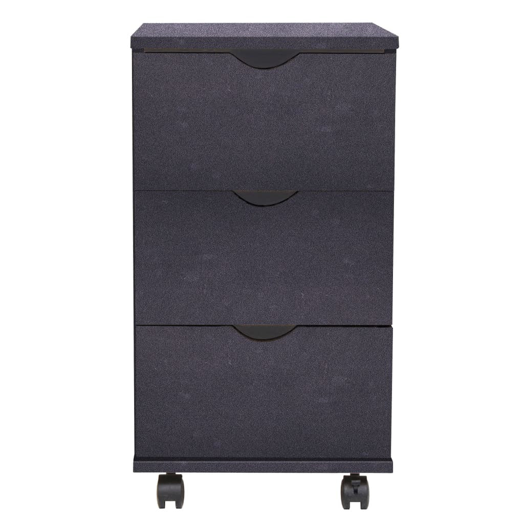 Drawer Unit 33x45x60 cm Black