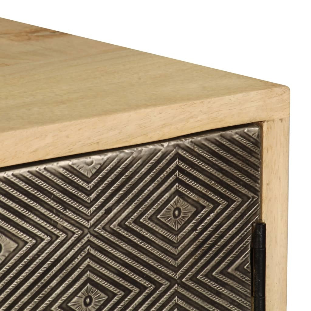 Sideboard 120x30x75 cm Solid Mango Wood