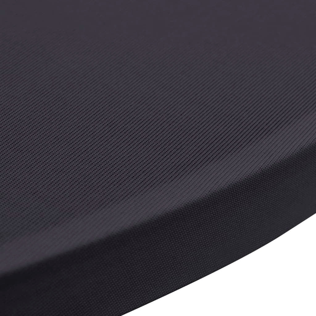 Stretch Table Cover 4 pcs 60 cm Anthracite